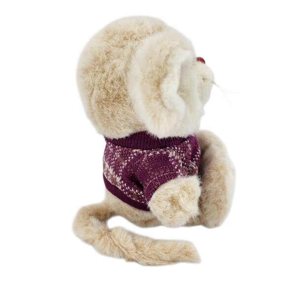 RARE Vintage Commonwealth Lil' Tweaks Mouse Sweater Plush 1992 9" Retro Cute - Picture 4 of 8